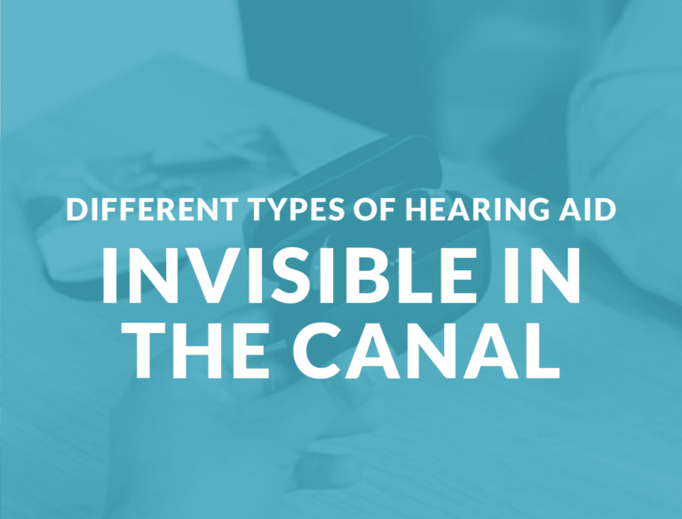Banner for Invisible in the Canal Hearing Aid