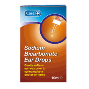 Packaging for Sodium Bicarbonate Ear Drops