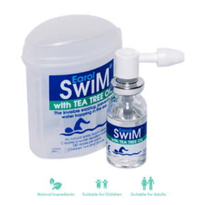 Packaging for Earol Swim with Tea Tree Oil