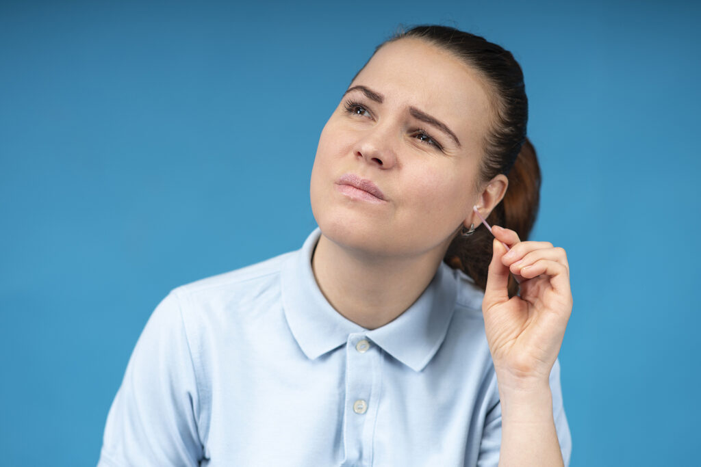 Ear wax removal by microsuction -removing the earwax